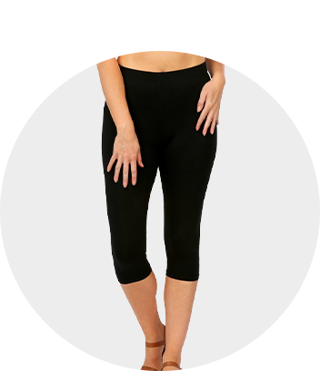 Avella Women's Linen Blend Crop Pants - Black - Size 16