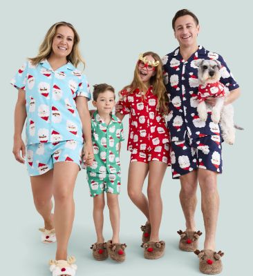 Christmas Pyjamas Festive Family Pjs BIG W