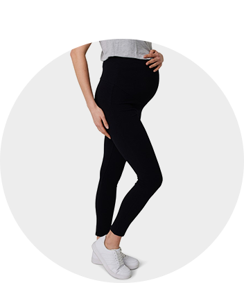 Everyday 2 Pack Maternity Legging - Black