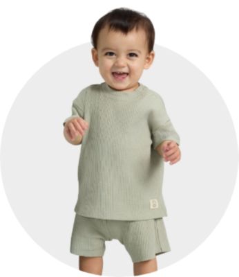 Huggies Babywear Organic Cotton Beary Cute Print Coverall - Oatmeal - Size 0000