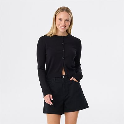 Avella Women's Seam Front Jumper - Black