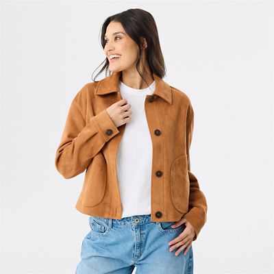&me Women's Quilted Padded Puffer Jacket - Cream