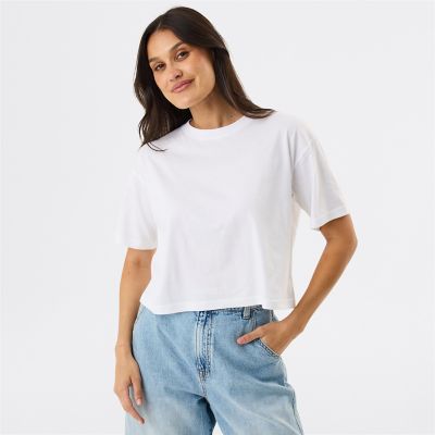 &me Women's Drop Shoulder Top - Black