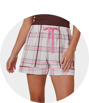 Winnie The Pooh Women's Sleep Shorts - Crystal Rose