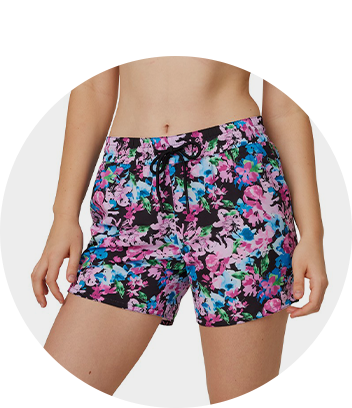 Wave Zone Women's Swim Crop - Black