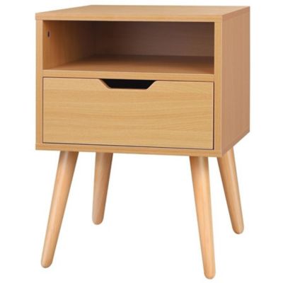 Belle Computer Desk Student Study Office Desk with Drawer White
