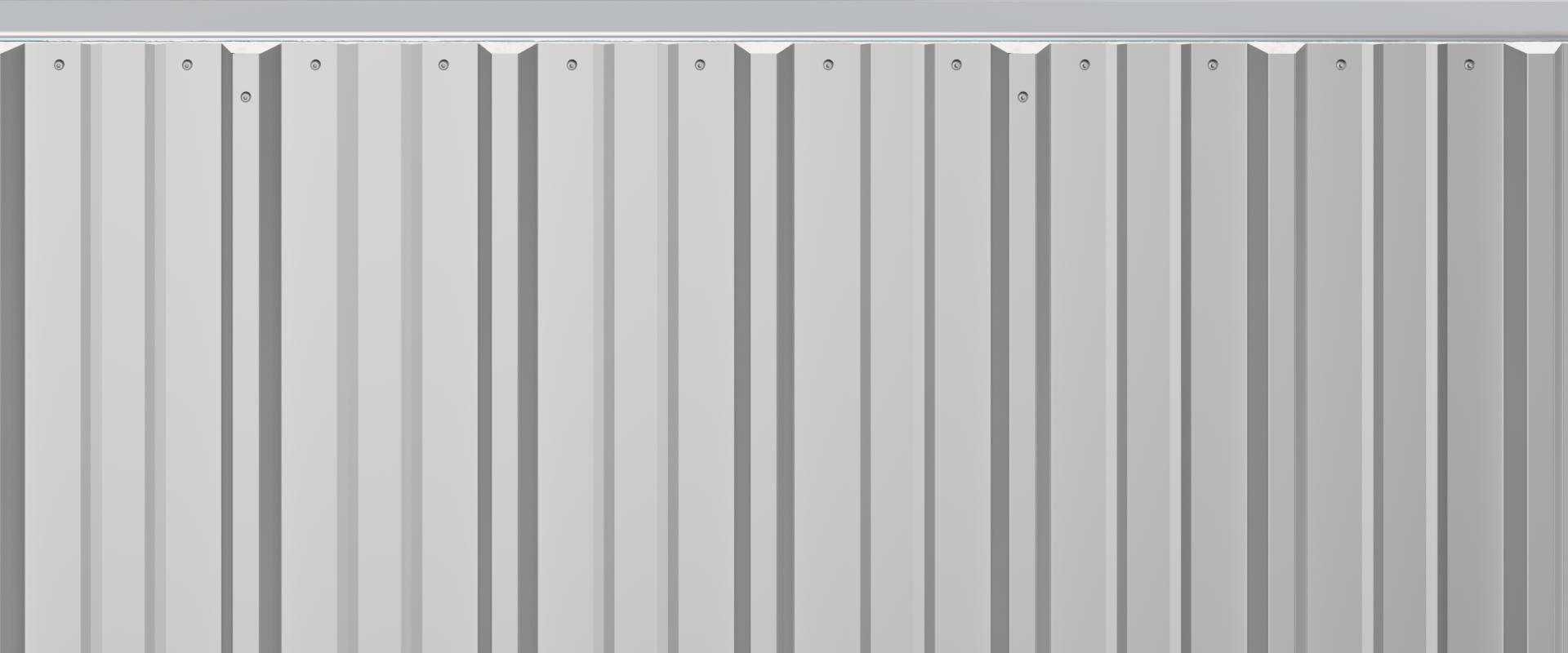 Close up of Butlerib® II Wall System