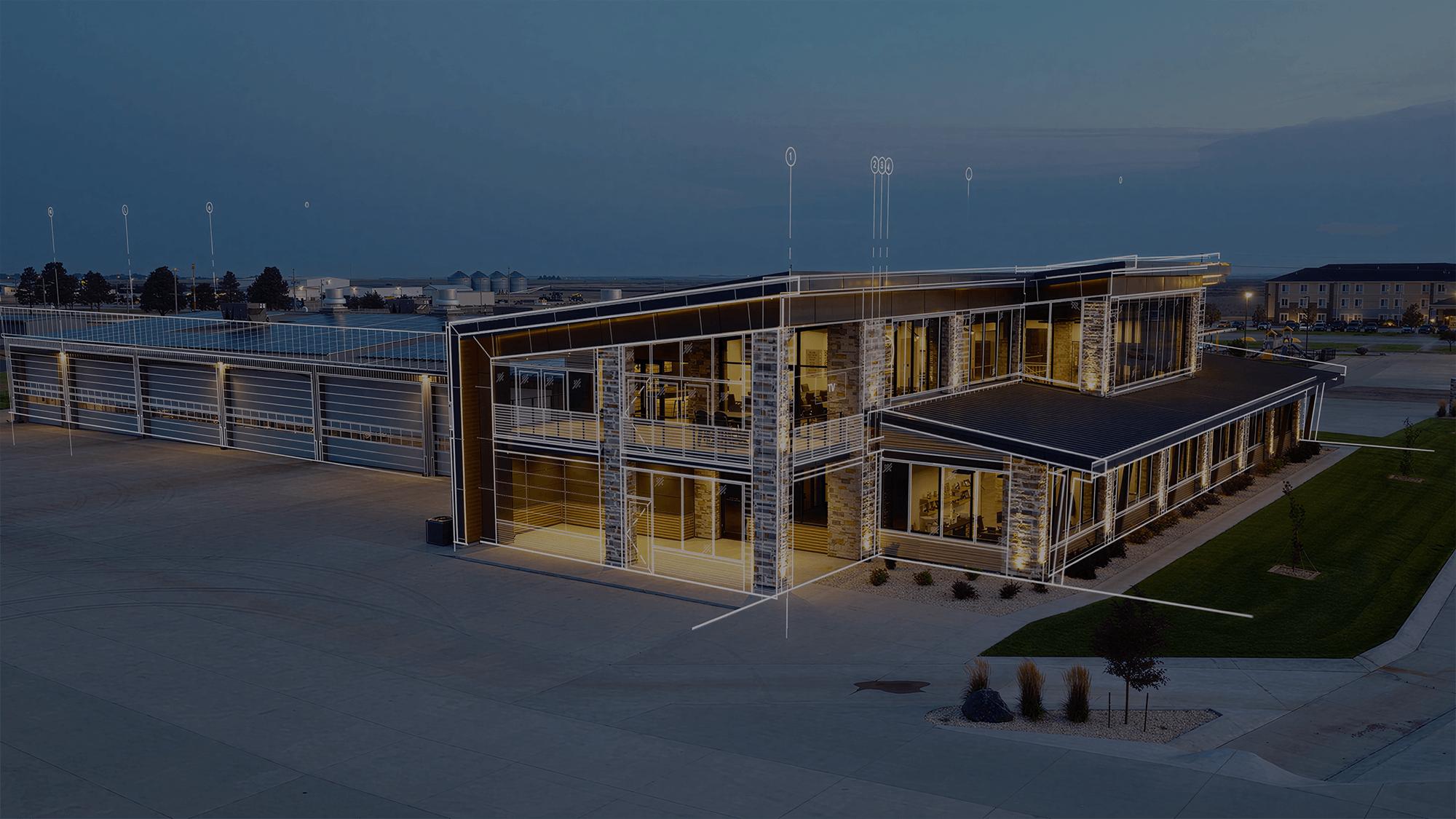 Pre-engineered metal building 