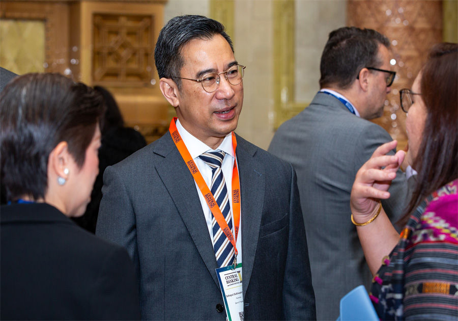 The Governor of the Bank of Thailand attends the Central Banking Awards 2025 to receive the Central Bank of the Year 2025 award from Central Banking Publications