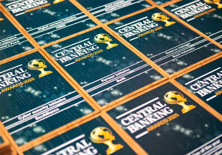 The Governor of the Bank of Thailand attends the Central Banking Awards 2025 to receive the Central Bank of the Year 2025 award from Central Banking Publications