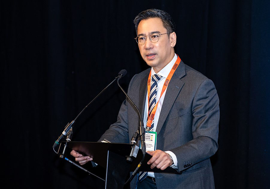 The Governor of the Bank of Thailand attends the Central Banking Awards 2025 to receive the Central Bank of the Year 2025 award from Central Banking Publications