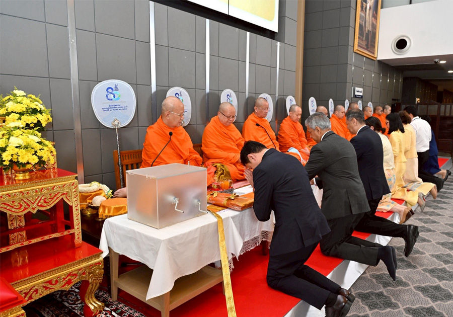 ธปท. จัดพิธีบำเพ็ญกุศลทักษิณานุประทานอุทิศถวายเป็นพระราชกุศล พระบาทสมเด็จพระบรมชนกาธิเบศร มหาภูมิพลอดุลยเดชมหาราช บรมนาถบพิตร เนื่องใน "วันนวมินทรมหาราช" พุทธศักราช 2568