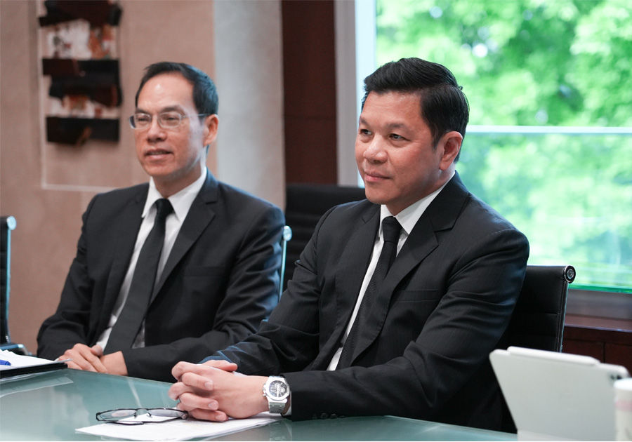 คณะผู้แทนจากกองทุนการเงินระหว่างประเทศ (International Monetary Fund: IMF) นําโดย Mr. Peter Breuer เข้าเยี่ยมคารวะ (Courtesy call) ผู้ว่าการ และผู้บริหาร ธปท.