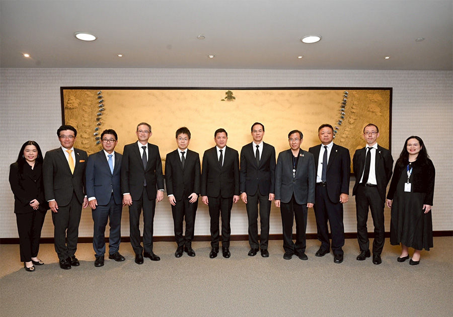 ธนาคารแห่งประเทศไทยหารือผู้บริหาร JETRO Bangkok และ JCC เพื่อแลกเปลี่ยนมุมมองเกี่ยวกับเศรษฐกิจการเงิน