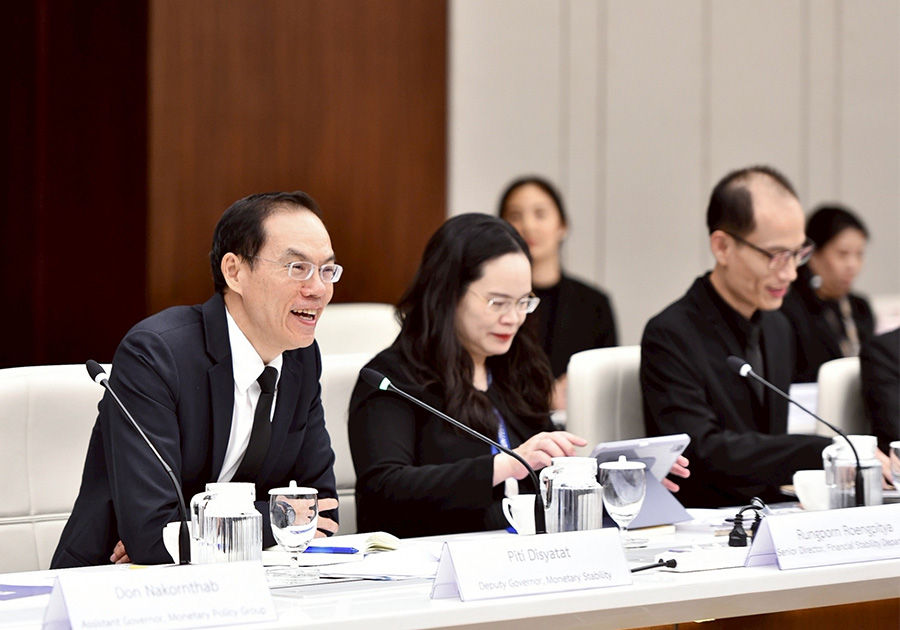 ธปท.หารือผู้บริหาร JETRO Bangkok และ JCC เพื่อแลกเปลี่ยนมุมมองเกี่ยวกับเศรษฐกิจการเงิน