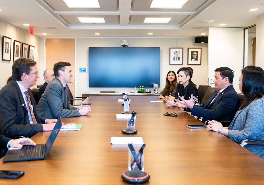 BOT participated in the International Monetary Fund (IMF) - World Bank Group (WBG) Spring Meetings and related events in Washington, D.C., USA.