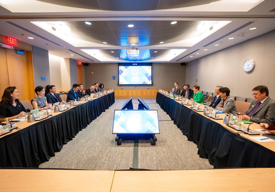 BOT participated in the International Monetary Fund (IMF) - World Bank Group (WBG) Spring Meetings and related events in Washington, D.C., USA.