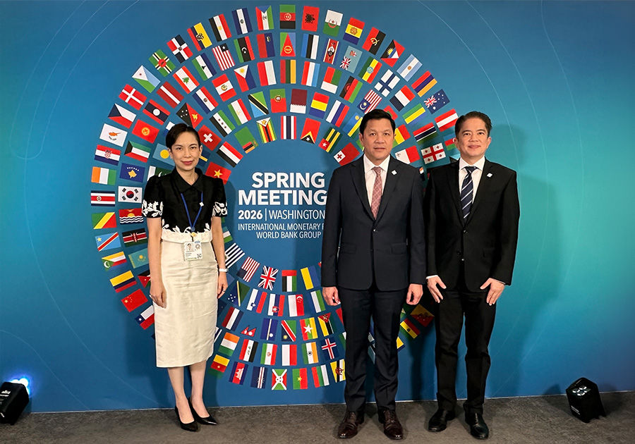 BOT participated in the International Monetary Fund (IMF) - World Bank Group (WBG) Spring Meetings and related events in Washington, D.C., USA.