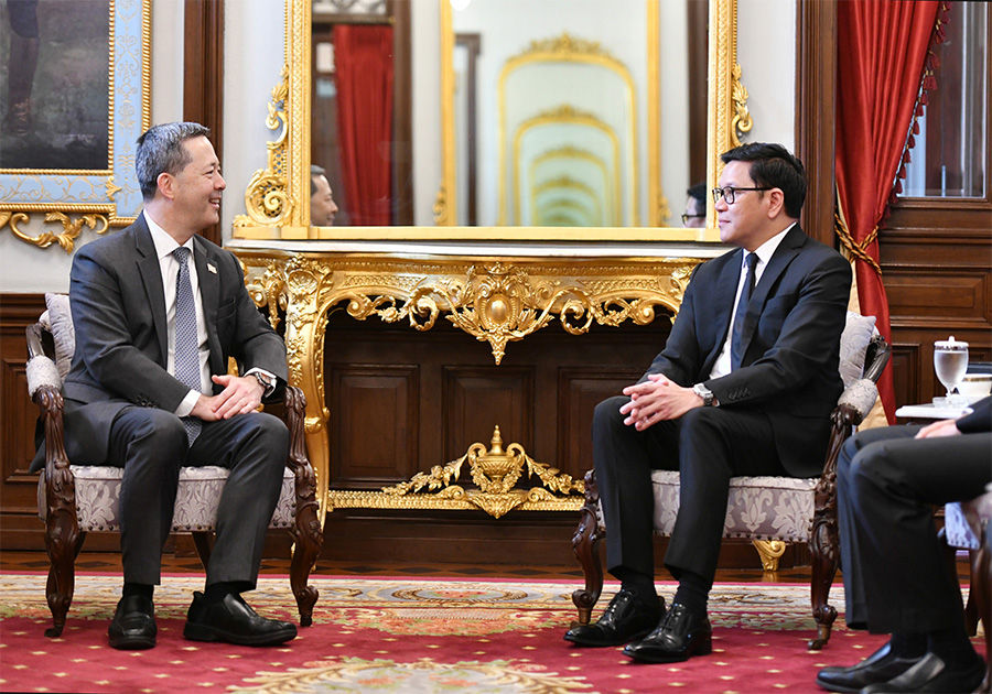 ธนาคารแห่งประเทศไทยให้การต้อนรับ H.E. Mr. Sean O'Neill เอกอัครราชทูตสหรัฐอเมริกาประจำประเทศไทย 