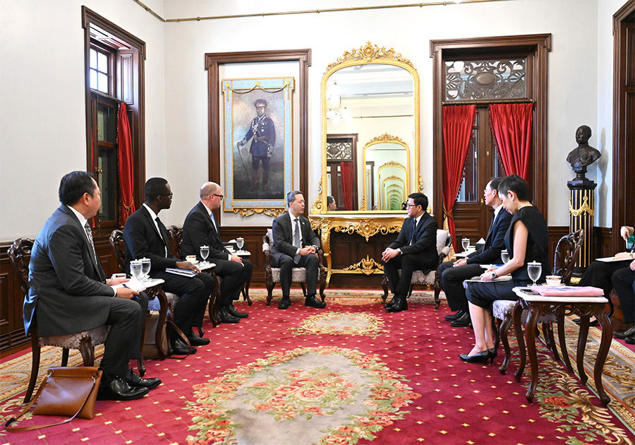 ธนาคารแห่งประเทศไทยให้การต้อนรับ H.E. Mr. Sean O'Neill เอกอัครราชทูตสหรัฐอเมริกาประจำประเทศไทย 