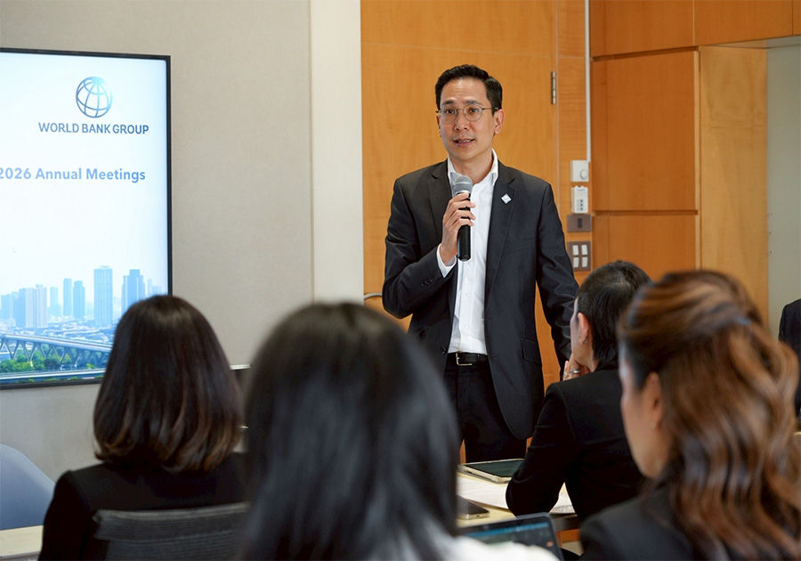 IMF ร่วมกับ World Bank Group จัดกิจกรรม “Media Workshop : เพื่อสร้างความเข้าใจสื่อมวลชนเกี่ยวกับการประชุมประจำปีสภาผู้ว่าการกองทุนการเงินระหว่างประเทศและกลุ่มธนาคารโลก ปี 2569
