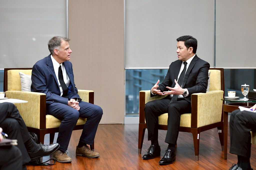 ธนาคารแห่งประเทศไทยให้การต้อนรับ Mr. Robert Kaproth, Deputy Assistant Secretary, U.S. Department of Treasury