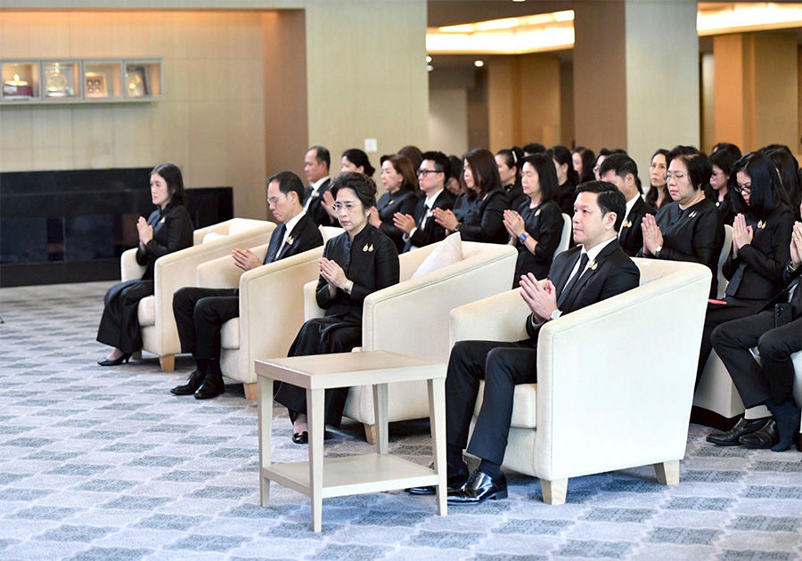 ธนาคารแห่งประเทศไทยจัดพิธีบำเพ็ญกุศลสัตตมวาร (7 วัน) ถวายเป็นพระกุศลแด่ สมเด็จพระเจ้าลูกเธอ เจ้าฟ้าพัชรกิติยาภา นเรนทิราเทพยวดี กรมหลวงราชสาริณีสิริพัชร มหาวัชรราชธิดา