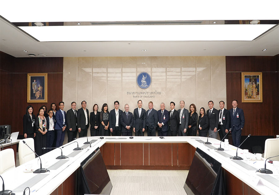 ธนาคารแห่งประเทศไทยให้การต้อนรับคณะผู้บริหารและสมาชิกสภาธุรกิจสหภาพยุโรป-อาเซียน (EU-ABC) และสมาคมการค้ายูโรเปียนเพื่อธุรกิจและการพาณิชย์ (EABC)