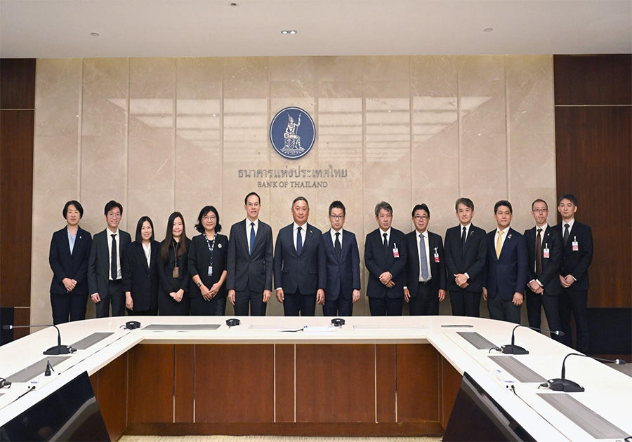 ธนาคารแห่งประเทศไทยหารือ JETRO Bangkok และ JCC เพื่อแลกเปลี่ยนมุมมองเกี่ยวกับเศรษฐกิจการเงิน