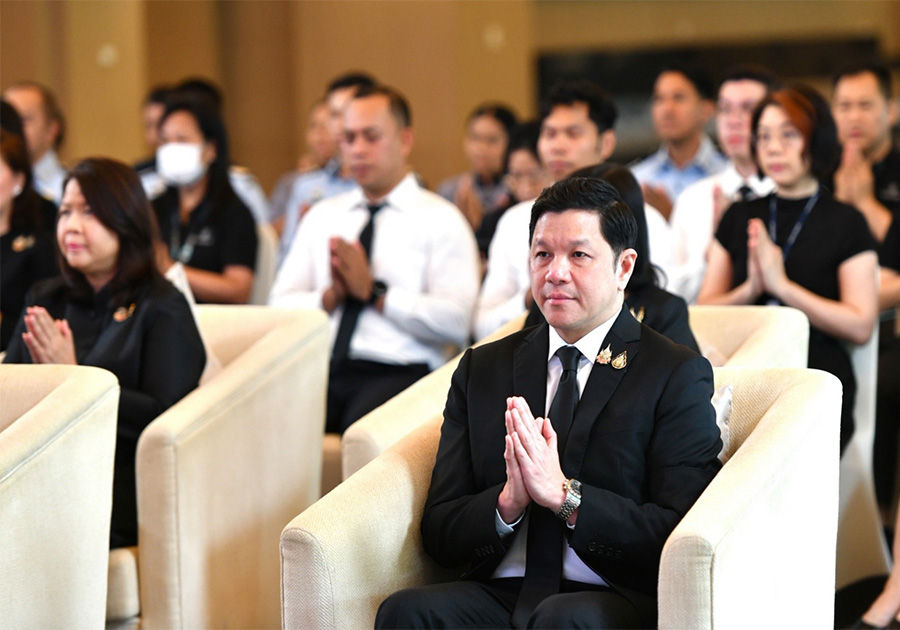 ธปท. จัดพิธีบำเพ็ญกุศลปัญญาสมวาร (50 วัน) เพื่ออุทิศถวายเป็นพระกุศลแด่ สมเด็จพระเจ้าลูกเธอ เจ้าฟ้าพัชรกิติยาภา นเรนทิราเทพยวดี กรมหลวงราชสาริณีสิริพัชร มหาวัชรราชธิดา