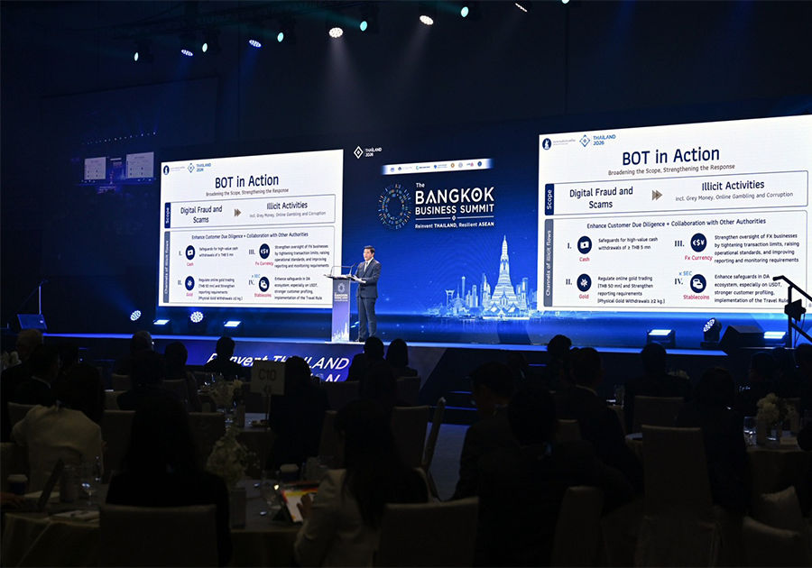 ผู้ว่าการ ธปท. ร่วมปาฐกถาพิเศษในงาน The Bangkok Business Summit 2026: Reinvent Thailand, Resilient ASEAN