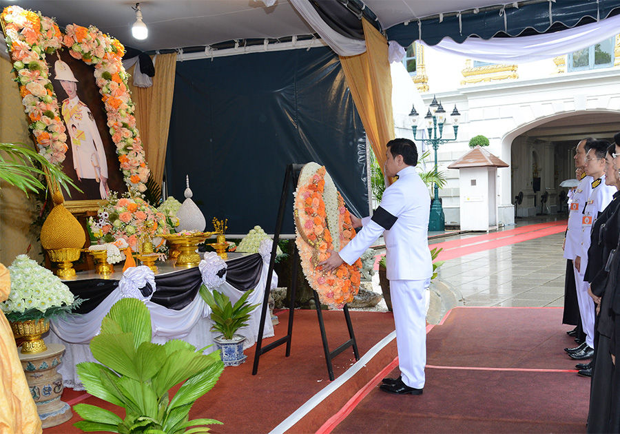 ธปท. เป็นเจ้าภาพพระพิธีธรรมสวดพระอภิธรรมพระศพ สมเด็จพระเจ้าลูกเธอ เจ้าฟ้าพัชรกิติยาภา นเรนทิราเทพยวดี กรมหลวงราชสาริณีสิริพัชร มหาวัชรราชธิดา ณ พระที่นั่งพิมานรัตยา ในพระบรมมหาราชวัง