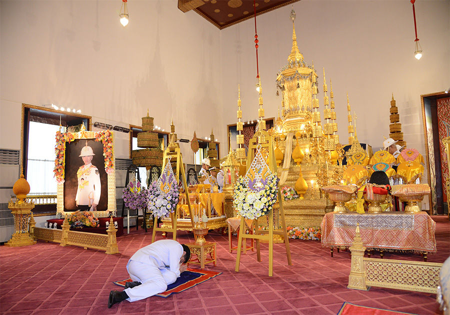 ธปท. เป็นเจ้าภาพพระพิธีธรรมสวดพระอภิธรรมพระศพ สมเด็จพระเจ้าลูกเธอ เจ้าฟ้าพัชรกิติยาภา นเรนทิราเทพยวดี กรมหลวงราชสาริณีสิริพัชร มหาวัชรราชธิดา ณ พระที่นั่งพิมานรัตยา ในพระบรมมหาราชวัง