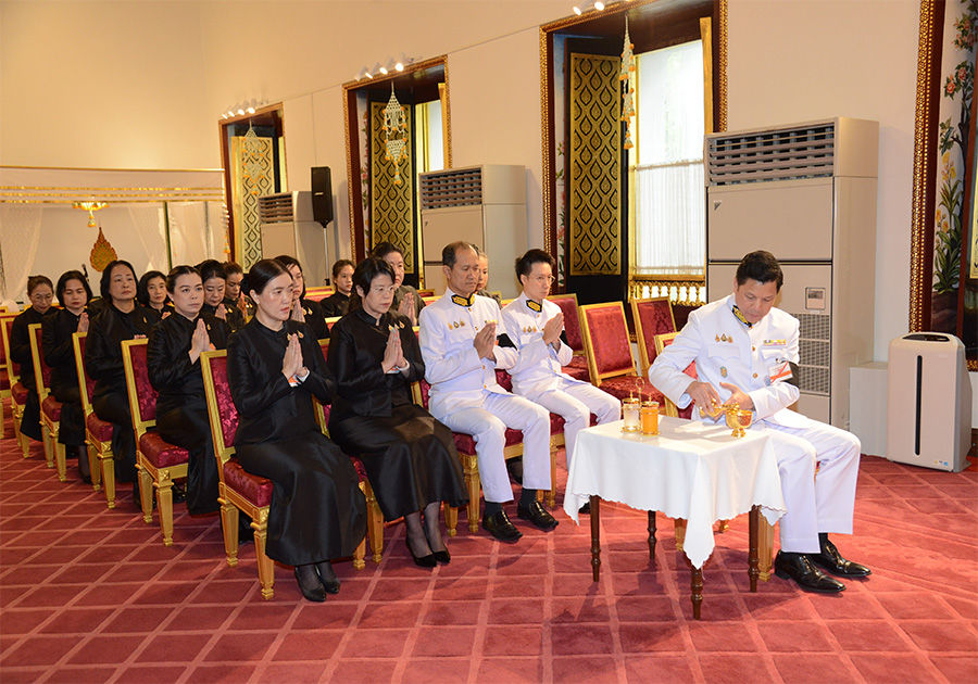 ธปท. เป็นเจ้าภาพพระพิธีธรรมสวดพระอภิธรรมพระศพ สมเด็จพระเจ้าลูกเธอ เจ้าฟ้าพัชรกิติยาภา นเรนทิราเทพยวดี กรมหลวงราชสาริณีสิริพัชร มหาวัชรราชธิดา ณ พระที่นั่งพิมานรัตยา ในพระบรมมหาราชวัง