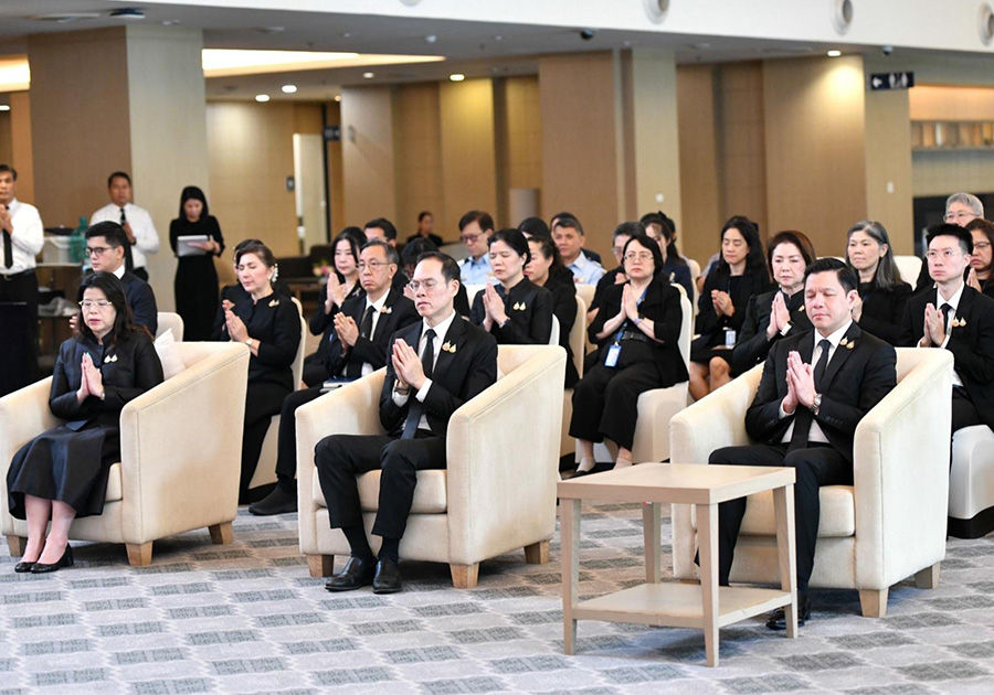 ธนาคารแห่งประเทศไทยจัดพิธีบำเพ็ญกุศลอุทิศถวายพระบาทสมเด็จพระบรมชนกาธิเบศร มหาภูมิพลอดุลยเดชมหาราช บรมนาถบพิตร เนื่องใน “วันนวมินทรมหาราช” พุทธศักราช 2569 เพื่อน้อมรำลึกในพระมหากรุณาธิคุณอันหาที่สุดมิได้