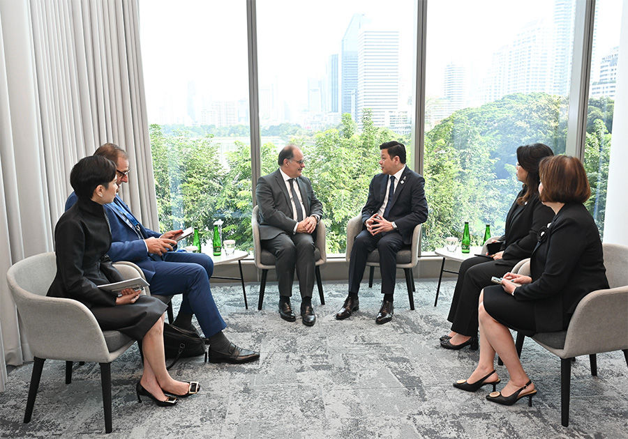 ผู้ว่าการธนาคารแห่งประเทศไทย ร่วมหารือกับธนาคารกลางฝรั่งเศส  (Banque de France)