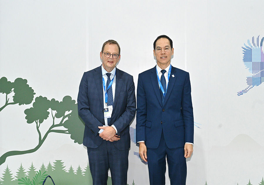 รองผู้ว่าการ ด้านเสถียรภาพการเงิน ธนาคารแห่งประเทศไทยหารือทวิภาคีกับ Governor and Chairman of the Board of Governors จากธนาคารกลางเดนมาร์ก