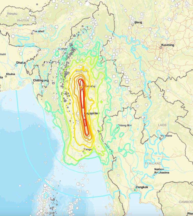 แผ่นดินไหวเมียนมาและไทย