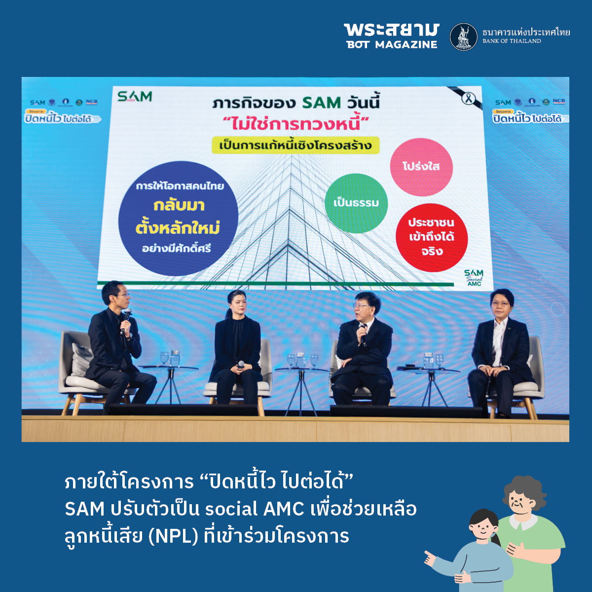 นารถนารี รัฐปัตย์ “ปิดหนี้ไว ไปต่อได้” กุญแจดอกใหม่ที่ช่วยปลดล็อกลูกหนี้กว่า 3 ล้านคน