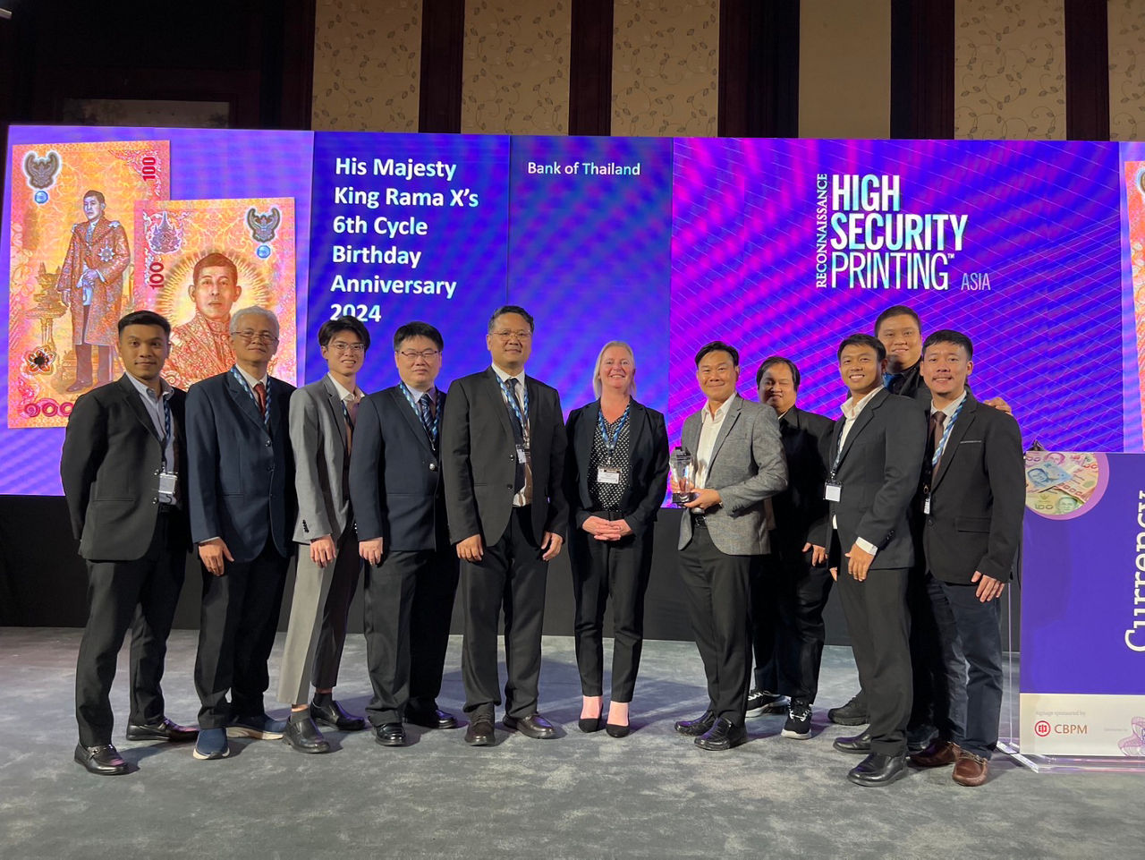 ภาพจากงานสัมมนาระหว่างประเทศ High Security Printing Asia 2024