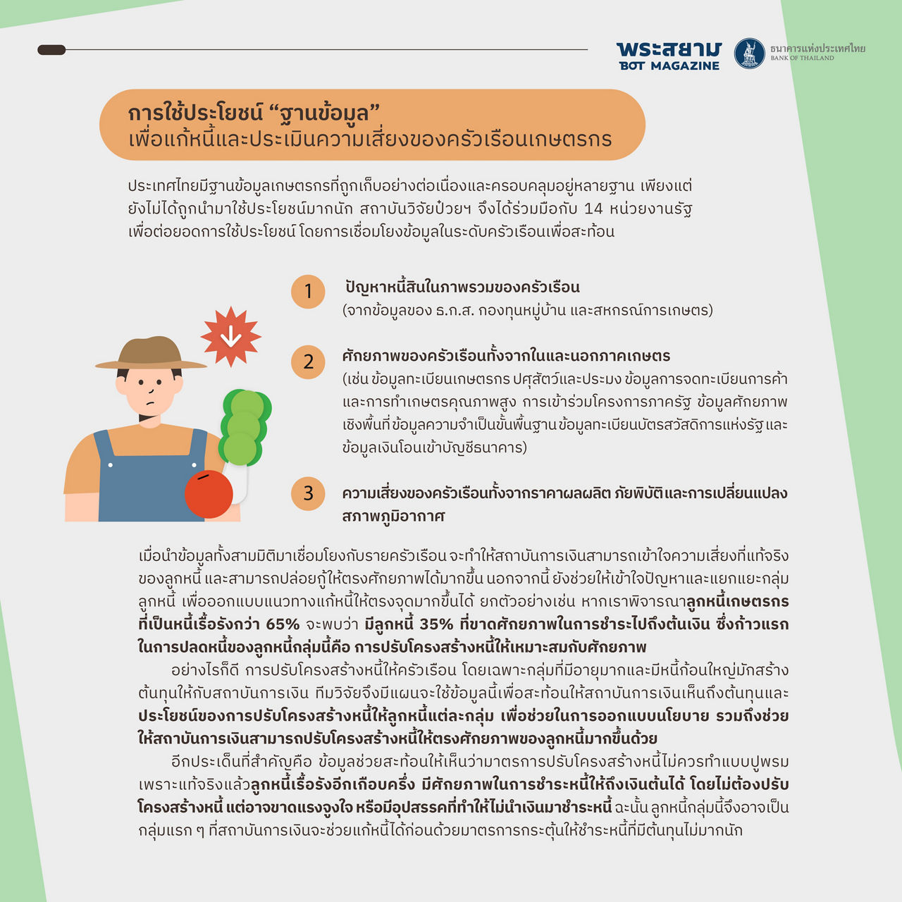 database used for debt solution