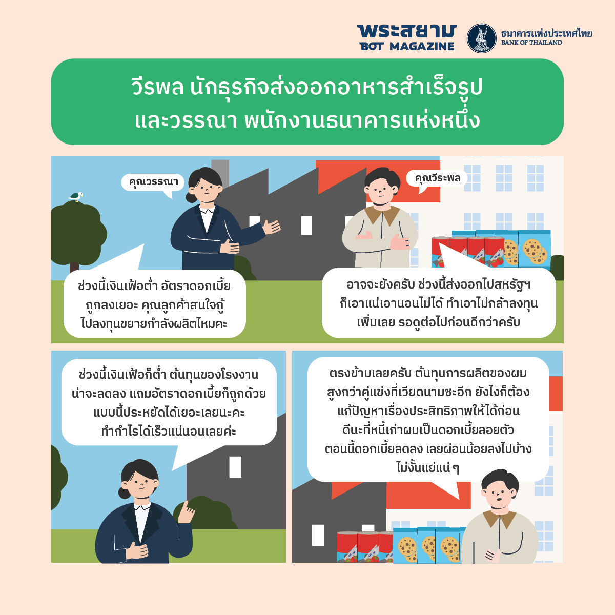 ถ้าคุมเงินเฟ้อได้ เศรษฐกิจก็อาจจะดีขึ้น จริงไหม? 