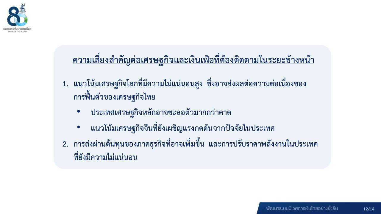 ผลการประชุม