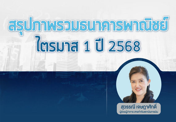 สรุปภาพรวมธนาคารพาณิชย์รายไตรมาส