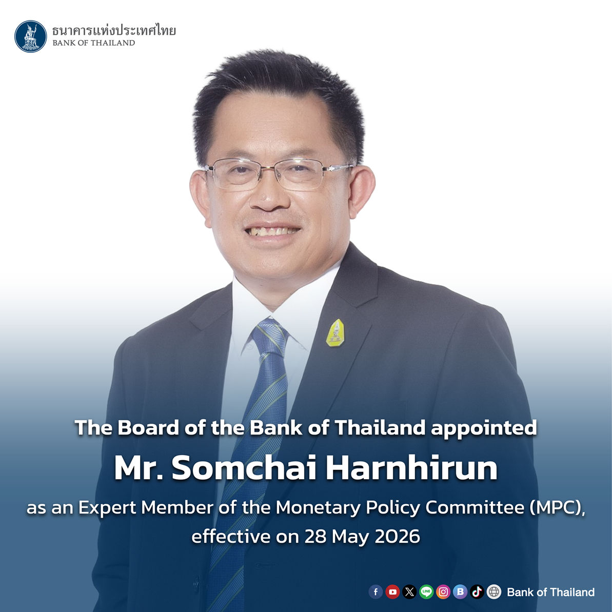 Mr. Somchai Harnhirun