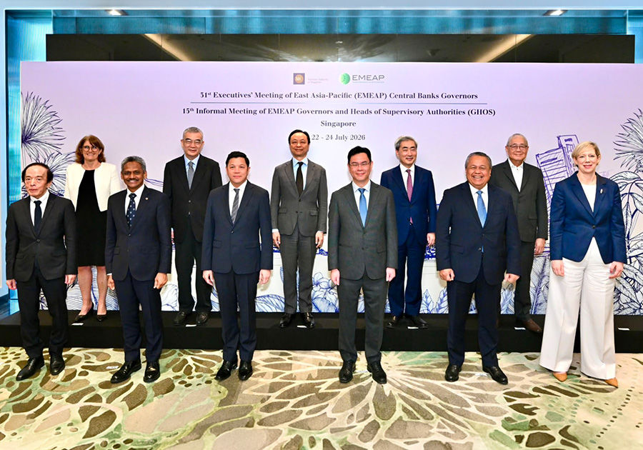 The Bank of Thailand attends the 31st EMEAP Governors’ Meeting in Singapore
