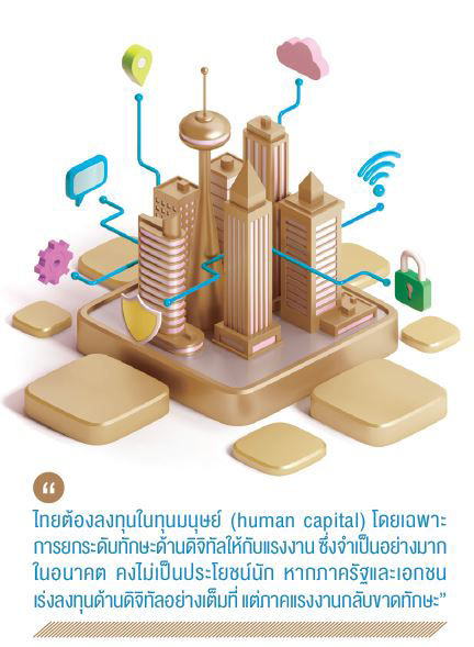 ไทยต้องลงทุนในทุนมนุษย์