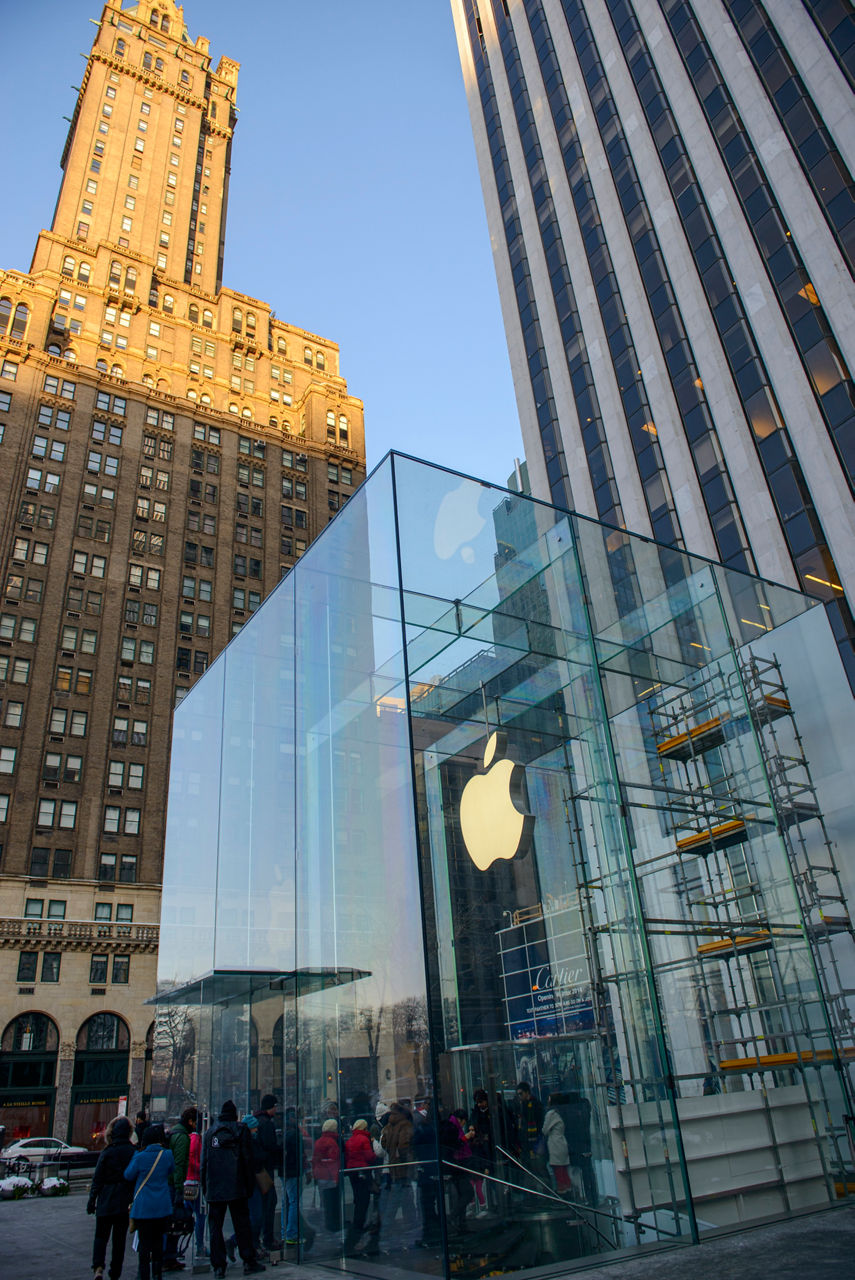 Apple store in New York