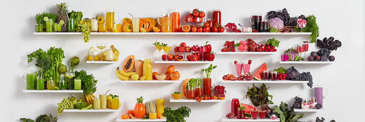Fruits & Vegetables for Bluicing