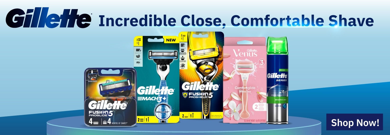 GILLETTE Online Store in Thailand | Tops Supermarket